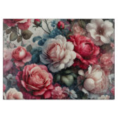 Zeitlose Rose Schneidebrett (Vorderseite)