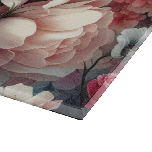 Zeitlose Rose Schneidebrett (Ecke)