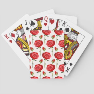 Zeitlose Rose Spielkarten