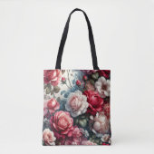 Zeitlose Rose Tasche (Vorderseite)