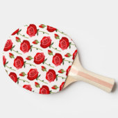 Zeitlose Rose Tischtennis Schläger (Seitenansicht)