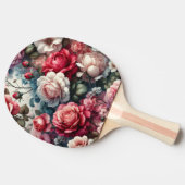 Zeitlose Rose Tischtennis Schläger (Seitenansicht)