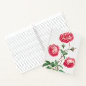 Zeitlose Rose Vintage Art Schönheit Notizblock (Innenseite)