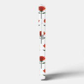 Zeitlose Rote Rose Case-Mate iPhone Hülle (Rückseite / Links)