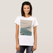 Zeitlose Ruhe Naturlich Inspiriert T - Shirt-Desig T-Shirt (Vorne ganz)