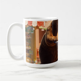 "Zeitlose Schätze: Entdecken Sie unsere Online-Uhr Kaffeetasse