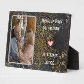 Zeitlose Schätze: Personalisiert Opa & Foto Fotoplatte (Seite)