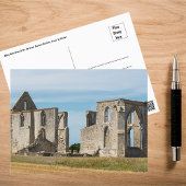 Zeitlose Schönheit: Abbey Notre-Dame de Ré Postcar Postkarte