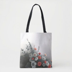 Zeitlose Schönheit: Blume in Vollblut 🌸 ✨ Tasche