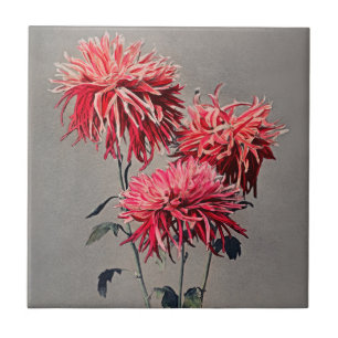 Zeitlose Schönheit der japanischen Kunst - Blume Fliese