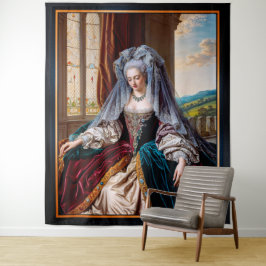 Zeitlose Schönheit einer majestätischen Dame mit S Wandteppich