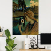 Zeitlose Schönheit: Francesca's Elegance Poster (Heimbüro)
