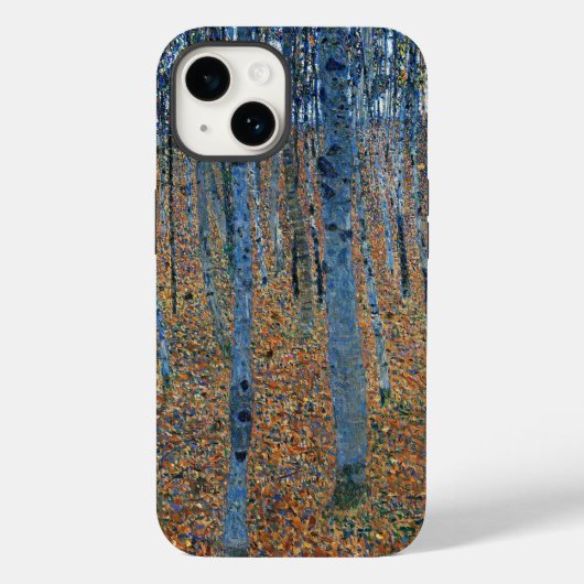Zeitlose Schönheit: Gustav Klimts Buchenhain I Case-Mate iPhone Hülle (Rückseite)