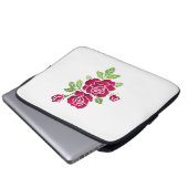 Zeitlose Schönheit Laptopschutzhülle (Vorne Knopf)