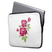 Zeitlose Schönheit Laptopschutzhülle (Vorderseite Links)