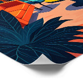 Zeitlose Schönheit Rom - Atemberaubendes Italien Poster (Ecke)