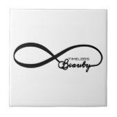 Zeitlose Schönheit unendlich Fliese (Vorderseite)