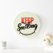 Zeitlose Schönheitsmauer Große Wanduhr (Zuhause)