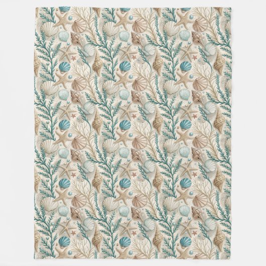 Zeitlose Seaside Blanket Breezy Nautic Touch Fleecedecke (Vorderseite)