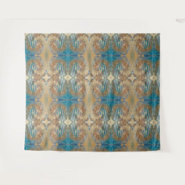 Zeitlose Staaten - Kunstband Wandteppich