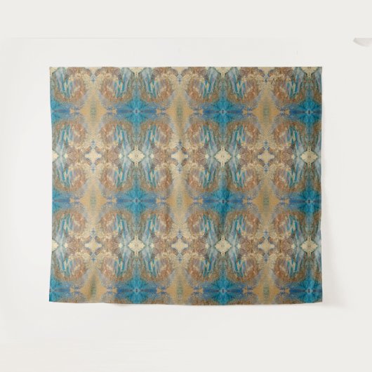 Zeitlose Staaten - Kunstband Wandteppich (Vorderseite (Horizontal))