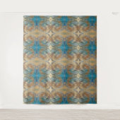 Zeitlose Staaten - Kunstband Wandteppich (Vorderseite)