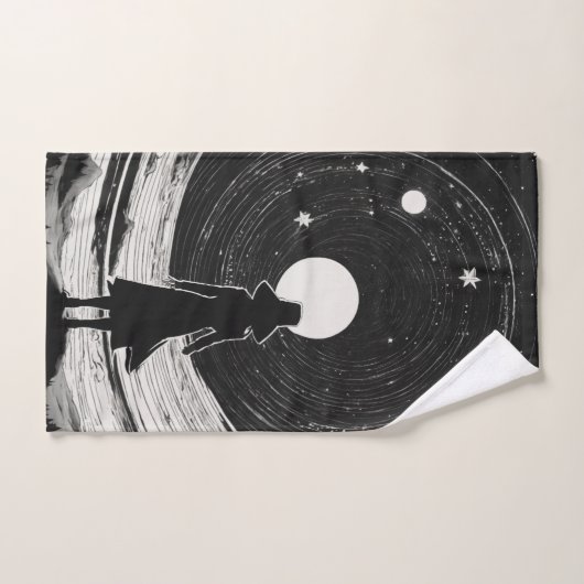 Zeitlose Sterne und Nebulae | Klassischer Cartoon Badhandtuch Set (Handtuch)