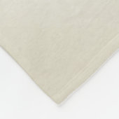 Zeitlose Stickerei #2 Fleecedecke (Ecke)