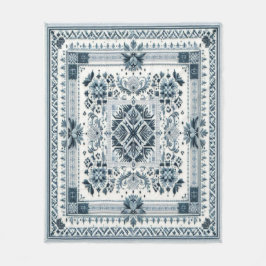 Zeitlose Stickerei #5 Fleecedecke