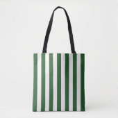 Zeitlose Streifen grün Tasche (Vorderseite)
