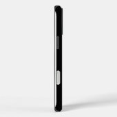 Zeitlose Streifen schwarz und weiß Case-Mate iPhone Hülle (Rückseite / Rechts)