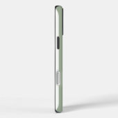 Zeitlose Streifen zeigen Grün Case-Mate iPhone Hülle (Rückseite / Rechts)
