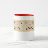 Zeitlose Sucessionist Grafik Desgin Tasse (Zentrum)