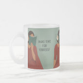 Zeitlose Tamil Elegance Mattglastasse (Links)