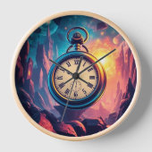 Zeitlose Taschenuhr Uhr (Vorderseite)