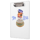 Zeitlose Tea Moments - Surreal Nature Cups Kunst f Klemmbrett (Links)