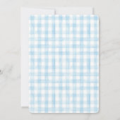 Zeitlose Teddy Bear Babydusche für Party Einladung (Rückseite)