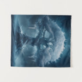"Zeitlose Tempest" Wandteppich (Vorderseite (Horizontal))