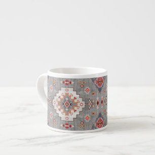 Zeitlose Themen: Heritage Boho Marokkanische Geome Espressotasse