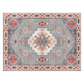 Zeitlose Themen: Heritage Boho Marokkanische Geome Tischdecke (Vorderseite (Horizontal))