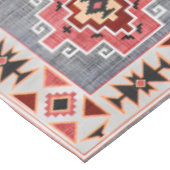 Zeitlose Themen: Heritage Boho Marokkanische Geome Tischdecke (Schrägansicht)