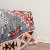 Zeitlose Themen: Heritage Boho Marokkanische Geome Tischdecke (Beispiel)