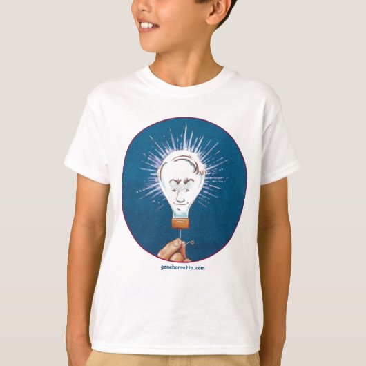 Zeitlose Thomas-Glühlampe T-Shirt (Vorderseite)