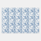 Zeitlose Toilblüten 3 Geschenkpapier Set (Vorderseite 2)