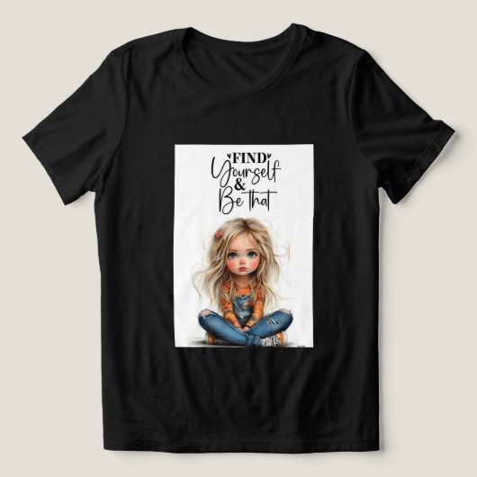 Zeitlose Touch T - Shirt (Design Vorderseite)