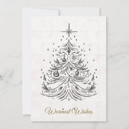 Zeitlose Tree Custom Holiday Card | TCK&Co. Feiertagskarte