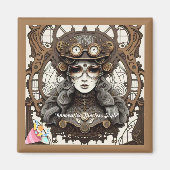 "Zeitlose Trend" Magnet (Vorne)