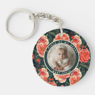 Zeitlose Valentinsgeschenke für sie Florale Rose Schlüsselanhänger