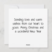 Zeitlose Vintage Londoner Weihnachten (Rückseite)