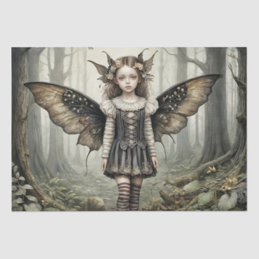 Zeitlose Waldzucht - Dekoupage - Seidenpapier (Vorderseite)